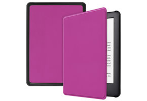 Lunso - sleepcover flip hoes - Kindle 2019 (Generatie 10) - Paars