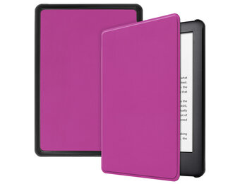 Lunso - sleepcover flip hoes - Kindle 2019 (Generatie 10) - Paars