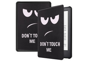 Lunso - sleepcover hoes - Kindle 2019 (Generatie 10) - Don't Touch