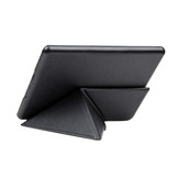 Lunso sleepcover origami hoes Zwart voor de Kindle 2019 (Generatie 10)