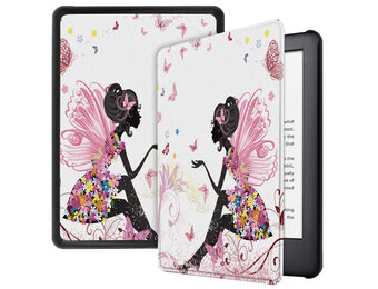 Lunso - sleepcover hoes - Kindle 2019 (Generatie 10) - Fee