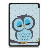 Dommel uil sleepcover flip hoes voor de Kindle 2019 (Generatie 10)
