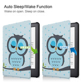 Dommel uil sleepcover flip hoes voor de Kindle 2019 (Generatie 10)