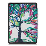 Kleurrijke boom sleepcover flip hoes voor de Kindle 2019 (Generatie 10) - Copy