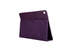 Lunso - iPad Pro 10.5 inch / Air (2019) 10.5 inch - Stand flip sleepcover hoes - Paars