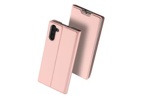 Dux Ducis - pro serie slim wallet hoes - Samsung Galaxy Note 10 - Roze Goud