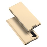 Pro serie slim wallet Goud hoes voor de Samsung Galaxy Note 10