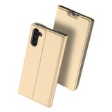 Pro serie slim wallet Goud hoes voor de Samsung Galaxy Note 10