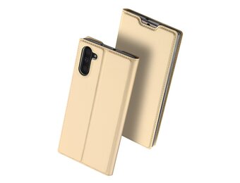 Dux Ducis - pro serie slim wallet hoes - Samsung Galaxy Note 10 - Goud