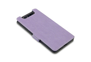 Qubits - slim wallet hoes - Samsung Galaxy A80 - Paars