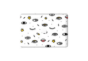 Lunso MacBook Air 13 inch (2010-2017) vinyl sticker - Eyes