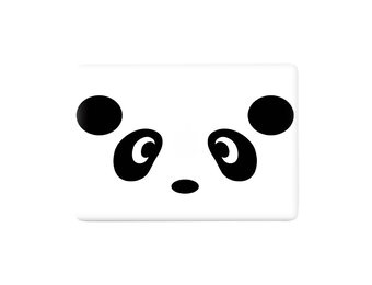 Lunso MacBook Air 13 inch (2010-2017) vinyl sticker - Panda