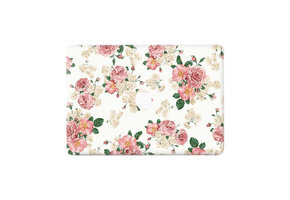 Lunso MacBook Pro 13 inch (2016-2020) vinyl sticker - Flower Pink