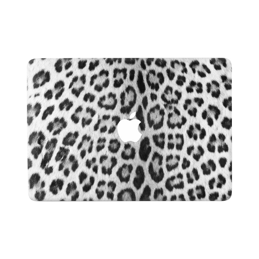 Leopard White vinyl sticker voor de MacBook Pro 13 inch (2016-2020)