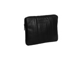 Chesterfield - Glenn lederen laptop sleeve hoes - 15 inch - Zwart