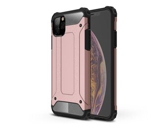 Lunso - Armor Guard hoes - iPhone 11 Pro Max - Rose Goud