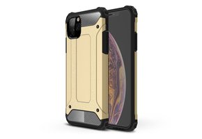 Lunso - Armor Guard hoes - iPhone 11 Pro Max - Goud