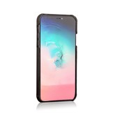 Echt lederen backcover hoes Rood voor de iPhone 11 Pro Max