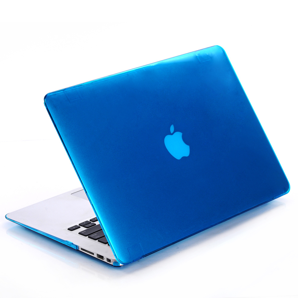 Glanzende cover hoes Lichtblauw voor de MacBook Air 11 inch