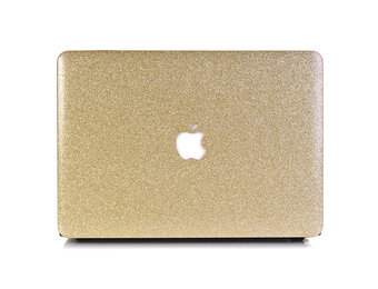 Lunso MacBook Air 11 inch cover hoes - case - Glitter Goud