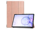3-Vouw sleepcover hoes - Samsung Galaxy Tab S6 - Rose Goud