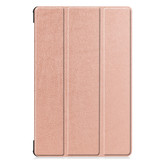 3-Vouw sleepcover hoes Rose Goud voor de Samsung Galaxy Tab S6