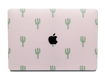 Lunso MacBook Air 13 inch (2018-2019) cover hoes - case - Cactus