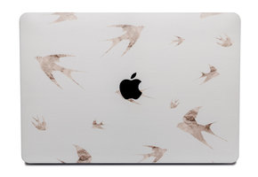 Lunso MacBook Pro 15 inch (2016-2020) cover hoes - case - Swallow
