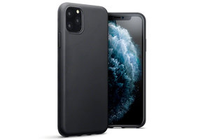 Qubits - Softcase hoes - iPhone 11 Pro Max - Zwart