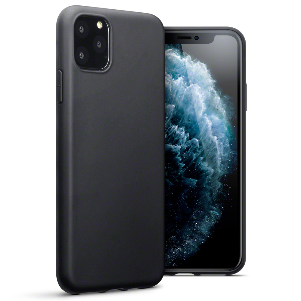 Qubits Softcase hoes - iPhone 11 Pro Max - Zwart