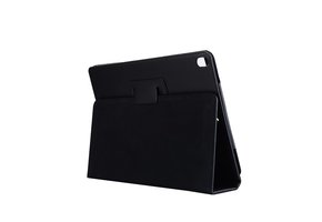 Lunso - iPad Pro 10.5 inch / Air (2019) 10.5 inch - Stand flip sleepcover hoes - Zwart