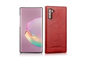 Pierre Cardin - echt lederen backcover hoes - Samsung Galaxy Note 10 - Rood