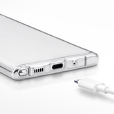 Softcase hoes Transparant voor de Samsung Galaxy Note 10