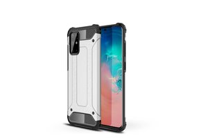 Lunso - Armor Guard hoes - Samsung Galaxy S20 Plus - Zilver