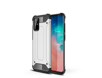 Lunso - Armor Guard hoes - Samsung Galaxy S20 Plus - Zilver