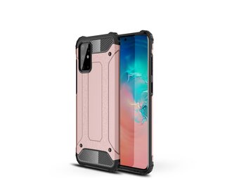 Lunso - Armor Guard hoes - Samsung Galaxy S20 Plus - Rose Goud