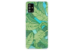 Softcase hoes - Samsung Galaxy S20 Plus - Bladeren