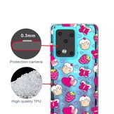 Softcase hoes Hartjes voor de Samsung Galaxy S20 Plus