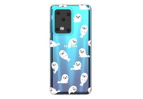 Softcase hoes - Samsung Galaxy S20 Ultra - Zeehonden