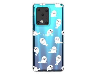 Softcase hoes - Samsung Galaxy S20 Ultra - Zeehonden