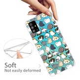 Softcase hoes Katten voor de Samsung Galaxy S20 Plus