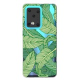 Softcase hoes Bladeren voor de Samsung Galaxy S20 Ultra