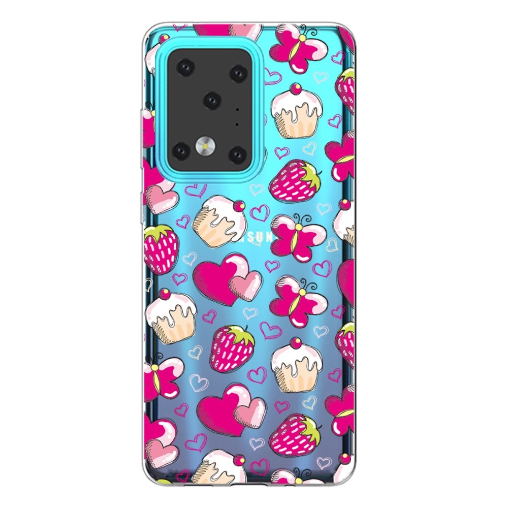 Softcase hoes Hartjes voor de Samsung Galaxy S20 Ultra