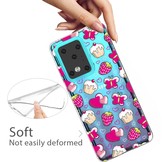Softcase hoes Hartjes voor de Samsung Galaxy S20 Ultra