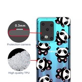 Softcase hoes Panda's voor de Samsung Galaxy S20 Ultra