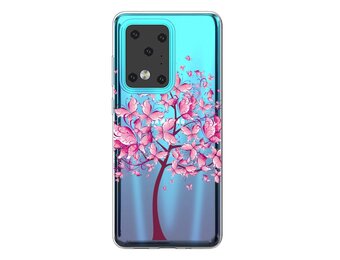 Softcase hoes - Samsung Galaxy S20 Ultra - Vlinderboom