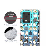 Softcase hoes Katten  voor de Samsung Galaxy S20 Ultra