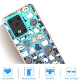 Softcase hoes Katten  voor de Samsung Galaxy S20 Ultra