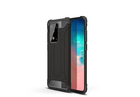 Lunso - Armor Guard hoes - Samsung Galaxy S20 Ultra - Zwart