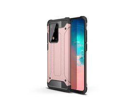 Lunso - Armor Guard hoes - Samsung Galaxy S20 Ultra - Rose Goud